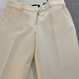 New!! Talbots Hampshire ankle pants in cream size 8 “All tags on!”